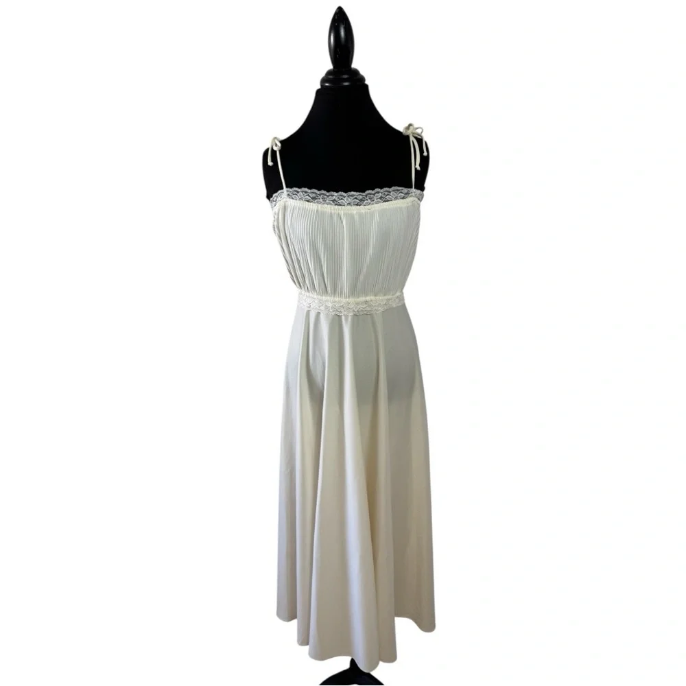 Vtg Kim Hart Maxi Slip Dress - Picture 2 of 15